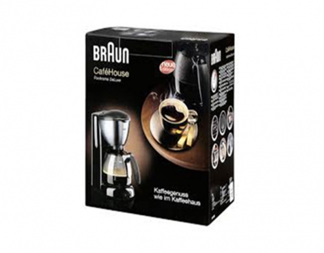 The Braun CaféHouse Pure AromaDeluxe 