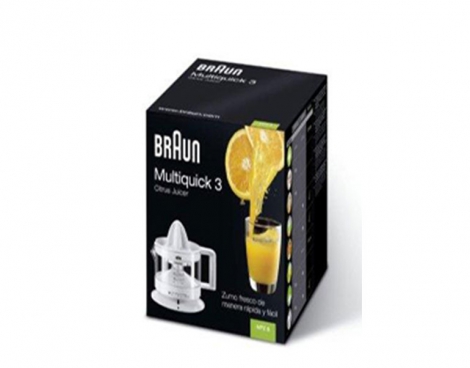 The Braun Multiquick 3 citrus juicer